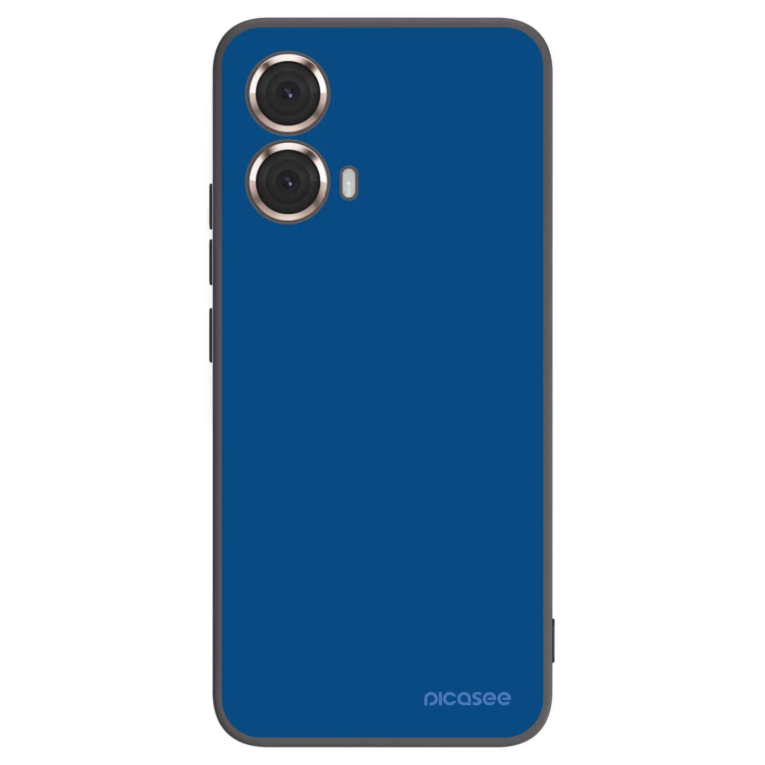 Picasee fekete szilikon tok az alábbi mobiltelefonokra Motorola Moto G85 - Navy Blue