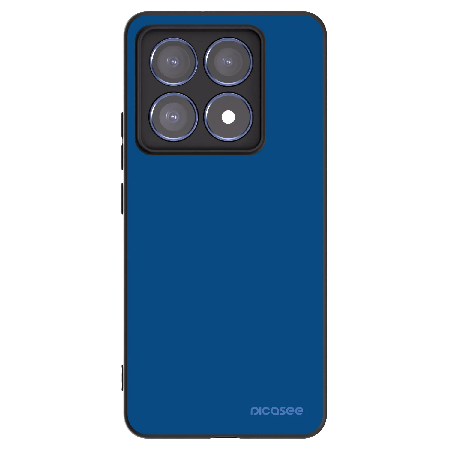 Picasee fekete szilikon tok az alábbi mobiltelefonokra Xiaomi 14T Pro - Navy Blue