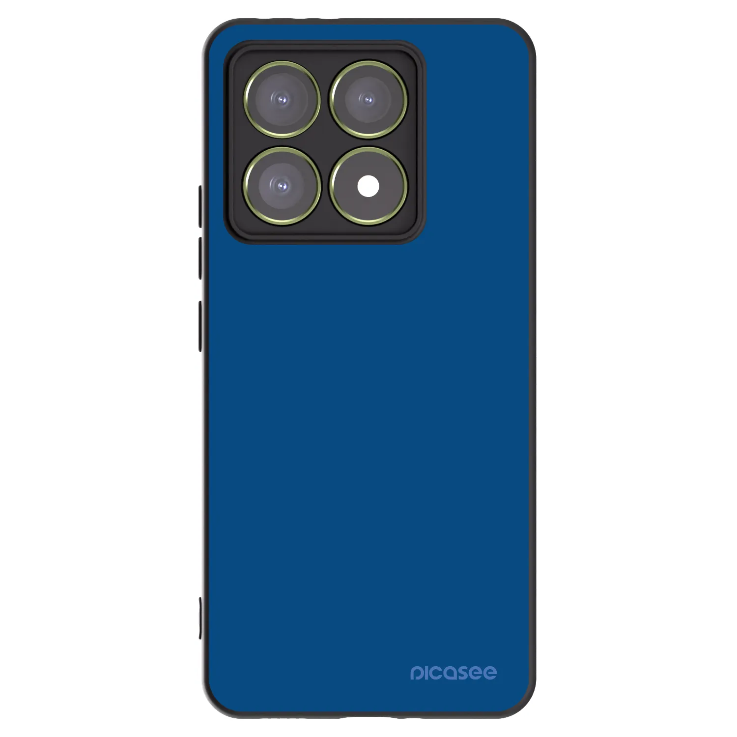 Picasee fekete szilikon tok az alábbi mobiltelefonokra Xiaomi 14T - Navy Blue