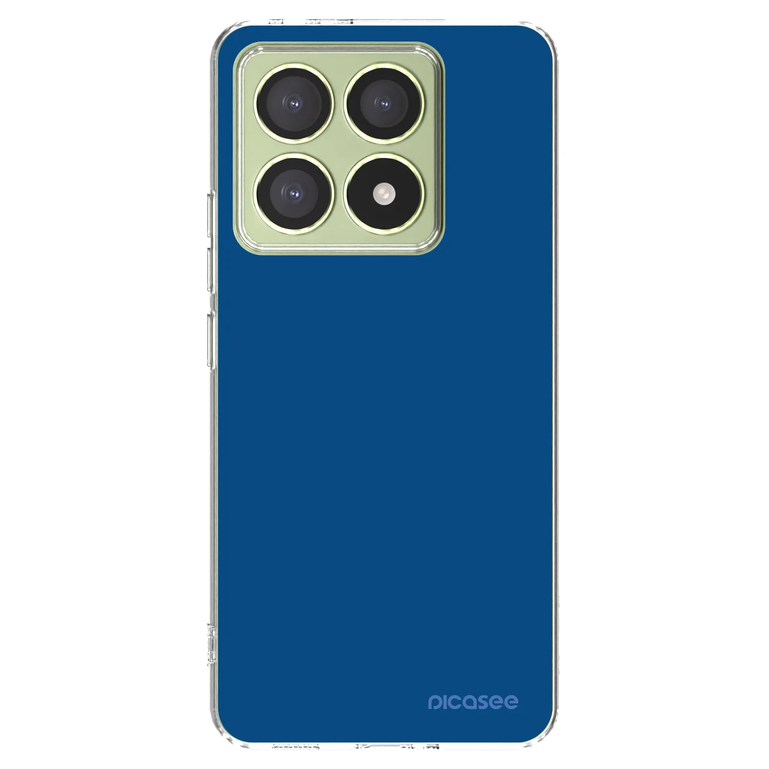 Picasee átlátszó szilikon tok az alábbi mobiltelefonokra Xiaomi 14T - Navy Blue