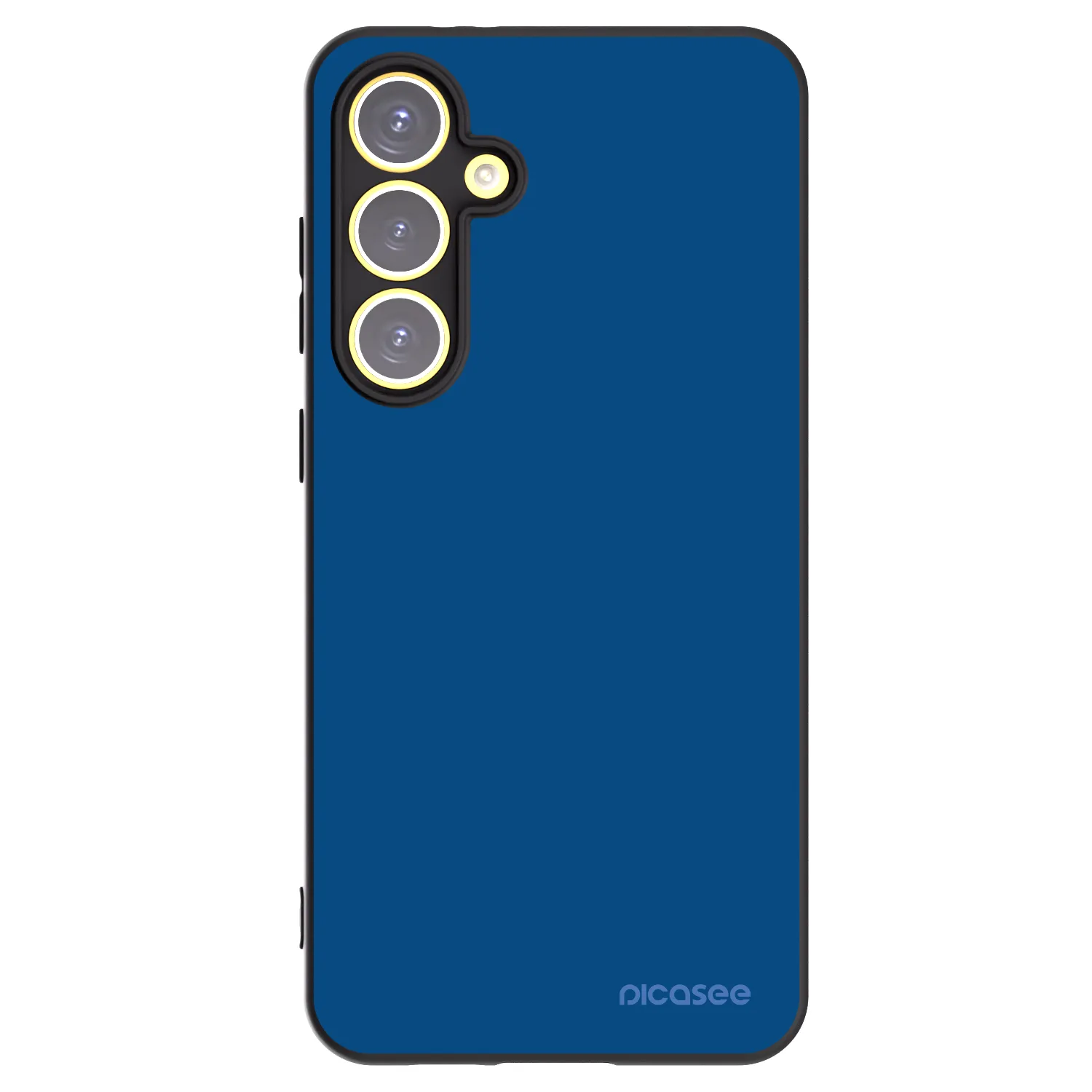 Picasee fekete szilikon tok az alábbi mobiltelefonokra Samsung Galaxy S24 FE S721B - Navy Blue