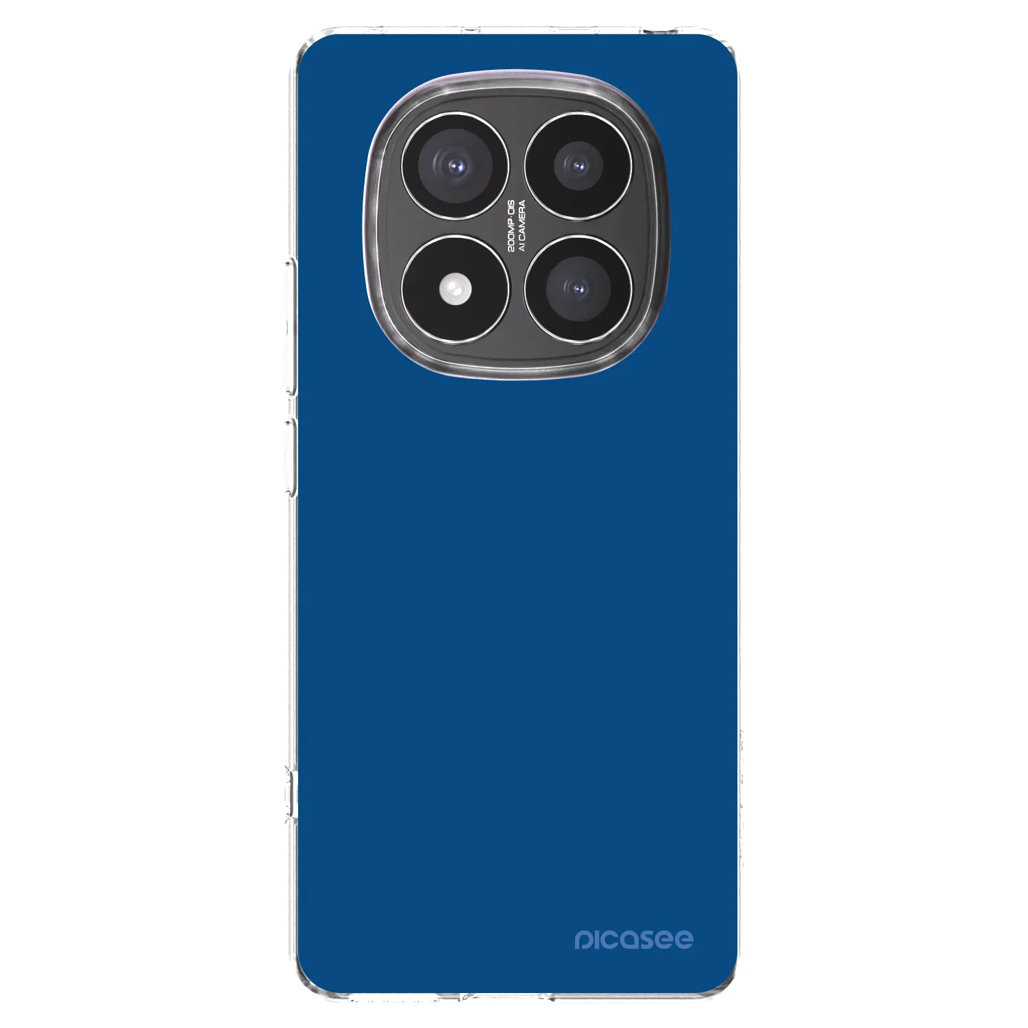 Picasee átlátszó szilikon tok az alábbi mobiltelefonokra Xiaomi Redmi Note 14 Pro+ 5G - Navy Blue