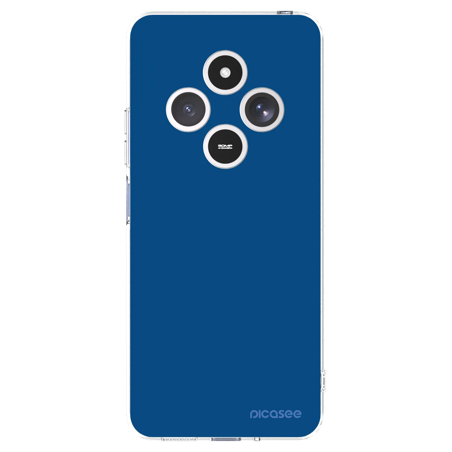 Picasee átlátszó szilikon tok az alábbi mobiltelefonokra Xiaomi Redmi 14C - Navy Blue