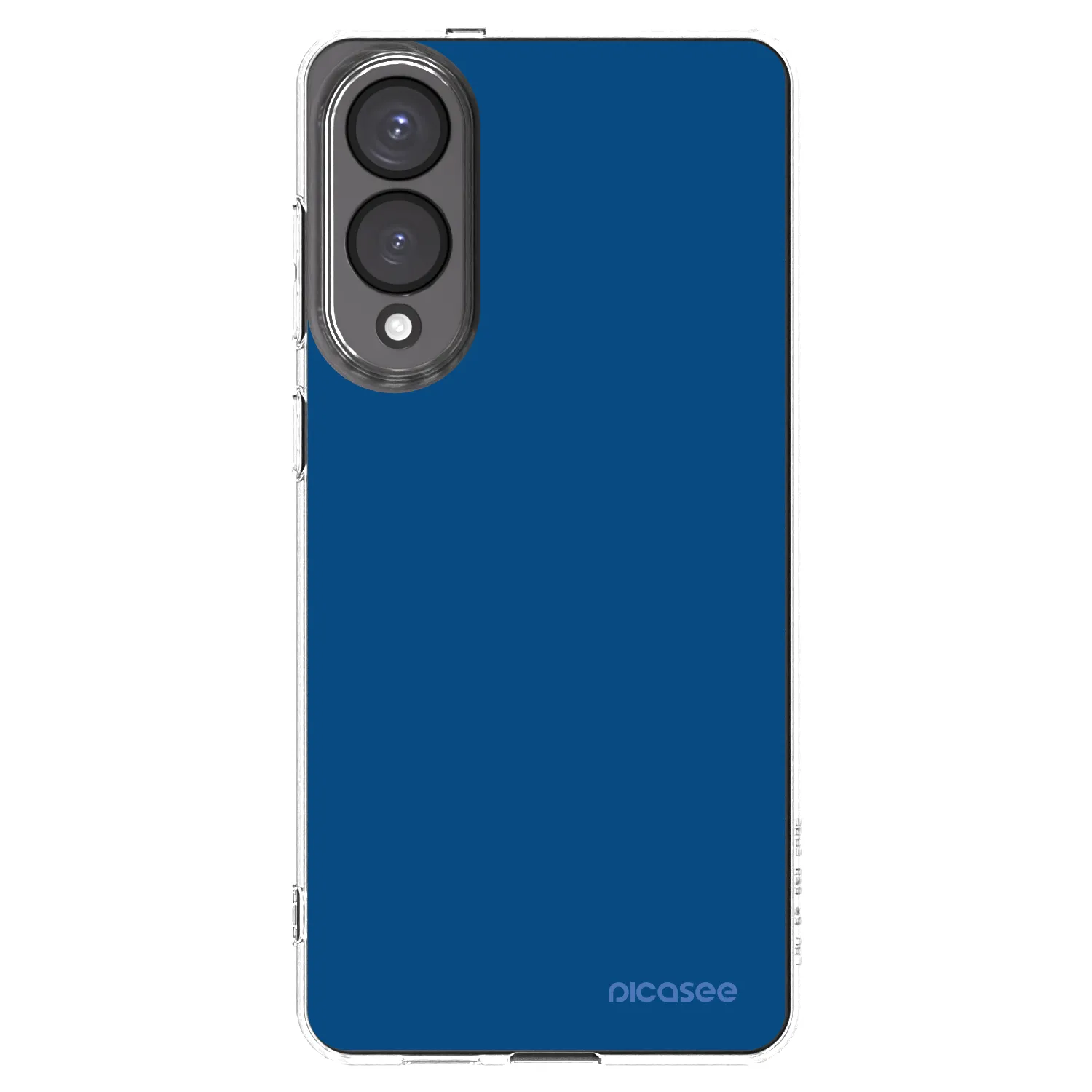Picasee átlátszó szilikon tok az alábbi mobiltelefonokra Samsung Galaxy S25 Edge 5G - Navy Blue