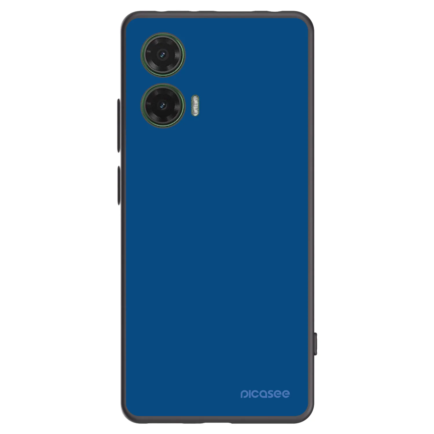 Picasee fekete szilikon tok az alábbi mobiltelefonokra Motorola Moto G35 5G - Navy Blue