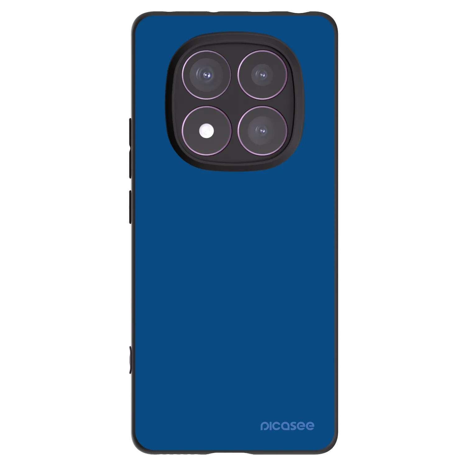 Picasee fekete szilikon tok az alábbi mobiltelefonokra Xiaomi Redmi Note 14 Pro 4G - Navy Blue