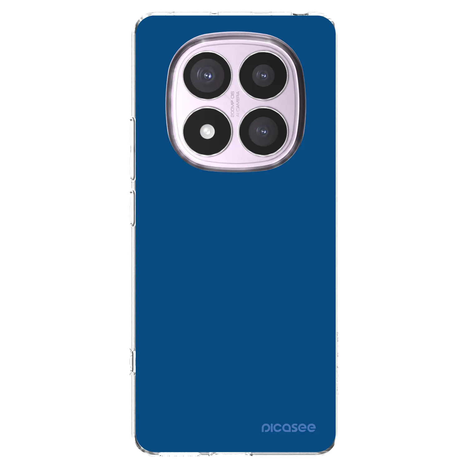 Picasee átlátszó szilikon tok az alábbi mobiltelefonokra Xiaomi Redmi Note 14 Pro 4G - Navy Blue