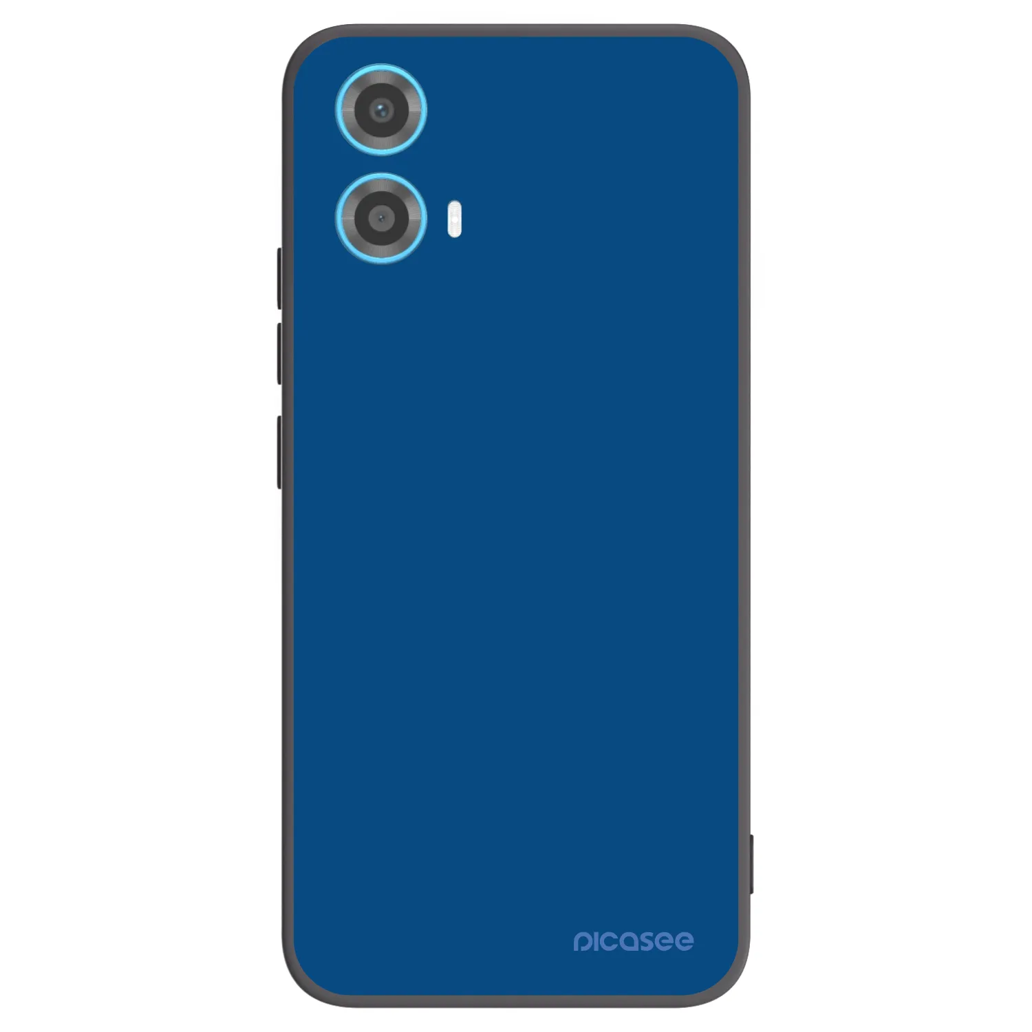 Picasee fekete szilikon tok az alábbi mobiltelefonokra Motorola Moto G34 5G - Navy Blue