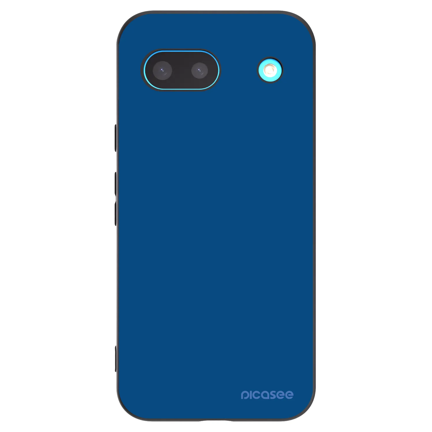 Picasee fekete szilikon tok az alábbi mobiltelefonokra Google Pixel 8a - Navy Blue