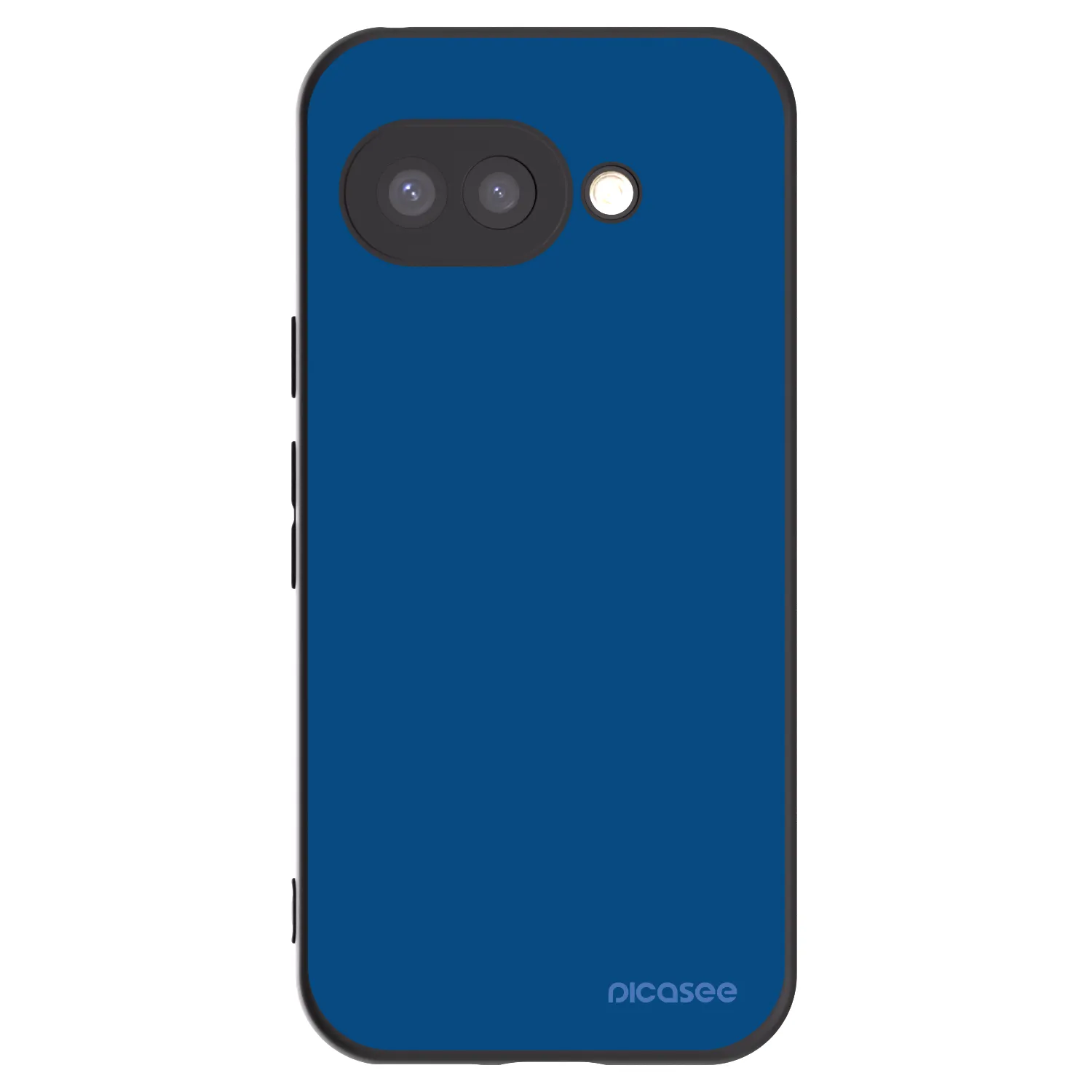 Picasee fekete szilikon tok az alábbi mobiltelefonokra Google Pixel 9a - Navy Blue