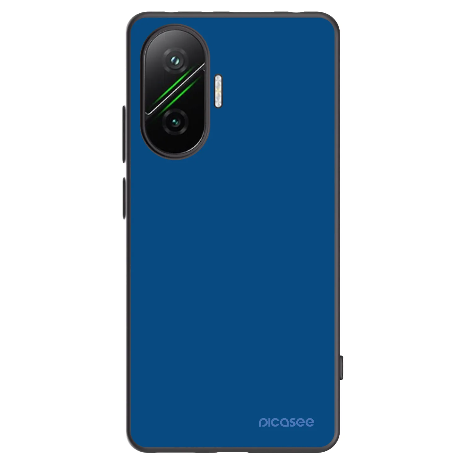 Picasee fekete szilikon tok az alábbi mobiltelefonokra Xiaomi Poco F7 5G - Navy Blue