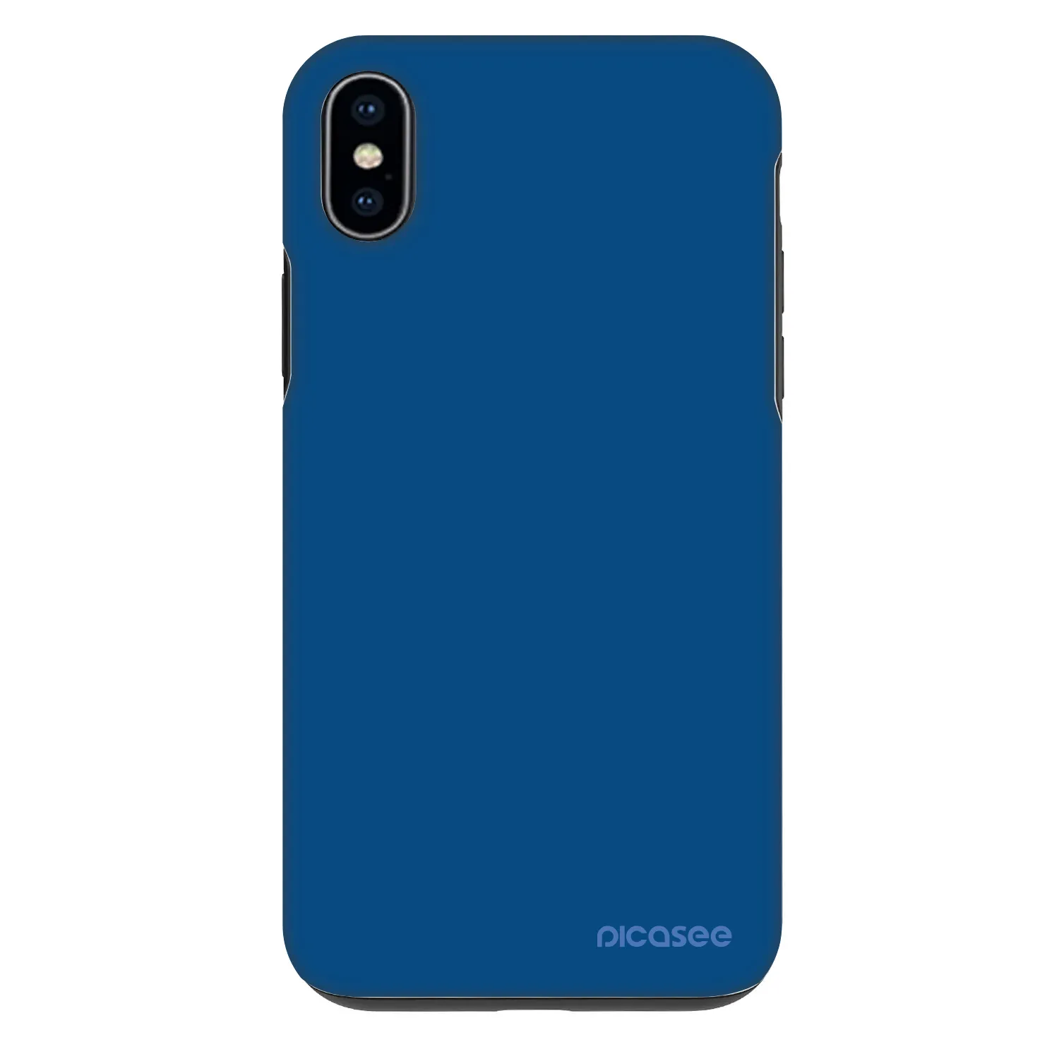 Picasee Fashion Case Apple iPhone XS Max - Navy Blue