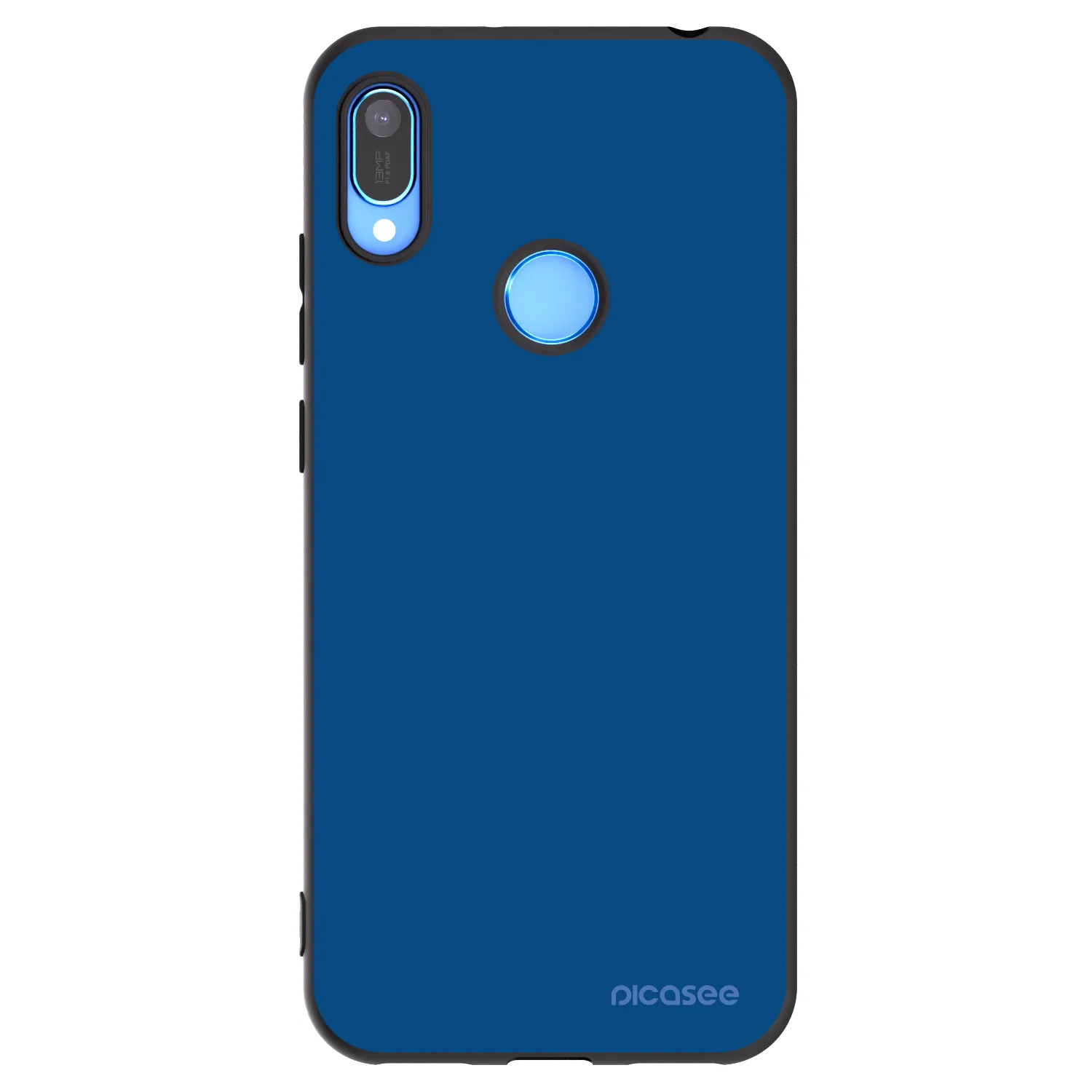 Picasee fekete szilikon tok az alábbi mobiltelefonokra Huawei Y6 2019 - Navy Blue