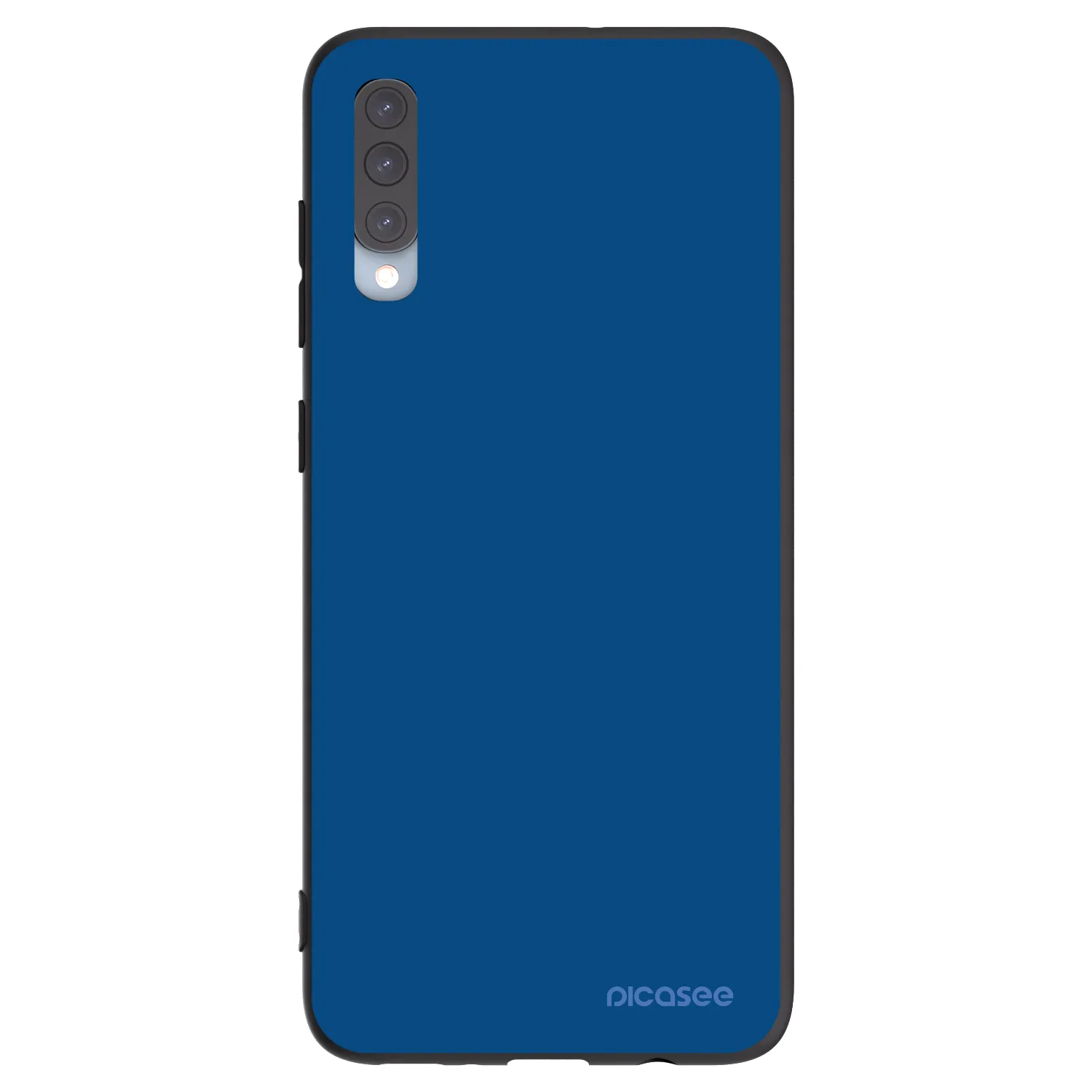 Picasee fekete szilikon tok az alábbi mobiltelefonokra Samsung Galaxy A70 A705F - Navy Blue