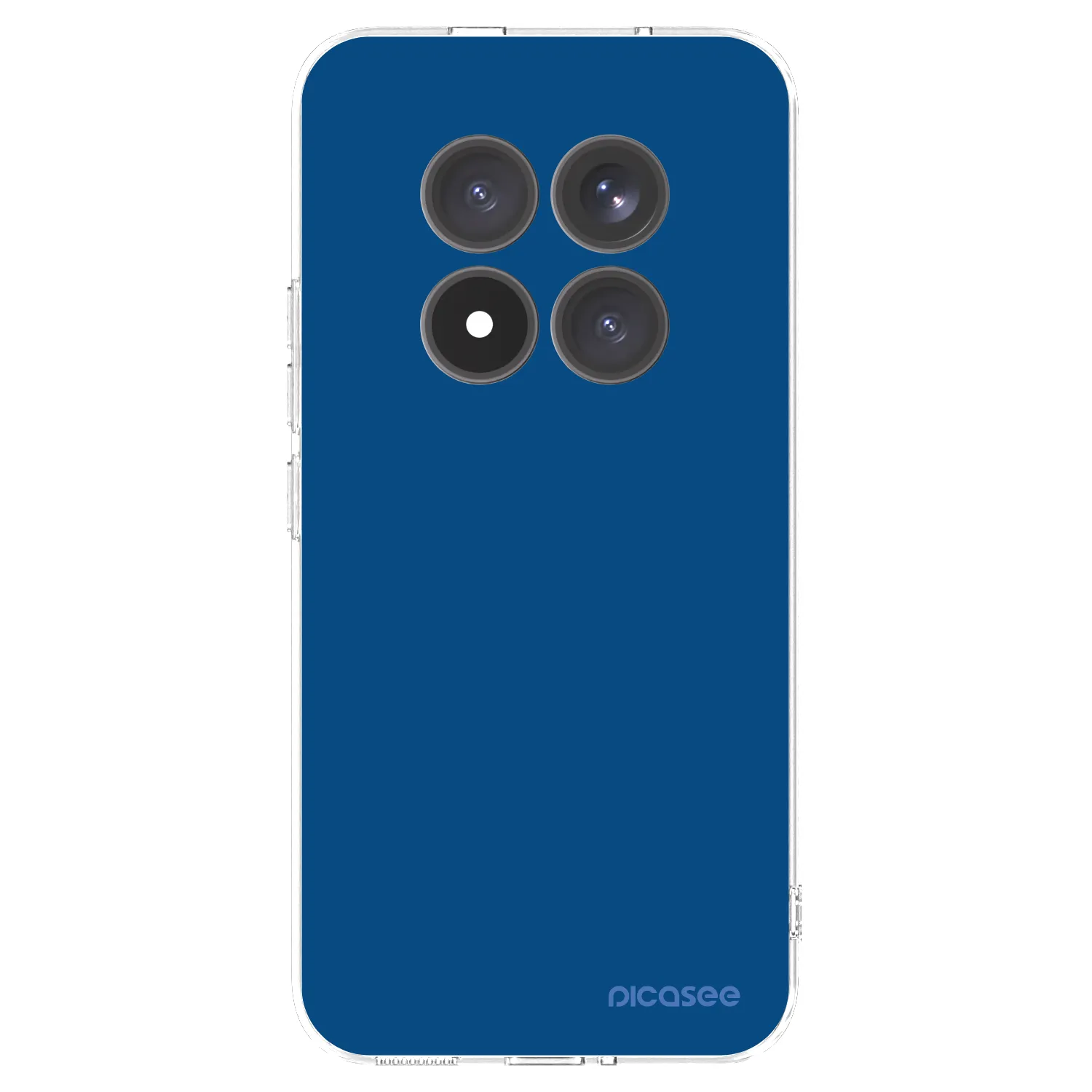 Picasee átlátszó szilikon tok az alábbi mobiltelefonokra Xiaomi Redmi Note 15 Pro+ - Navy Blue