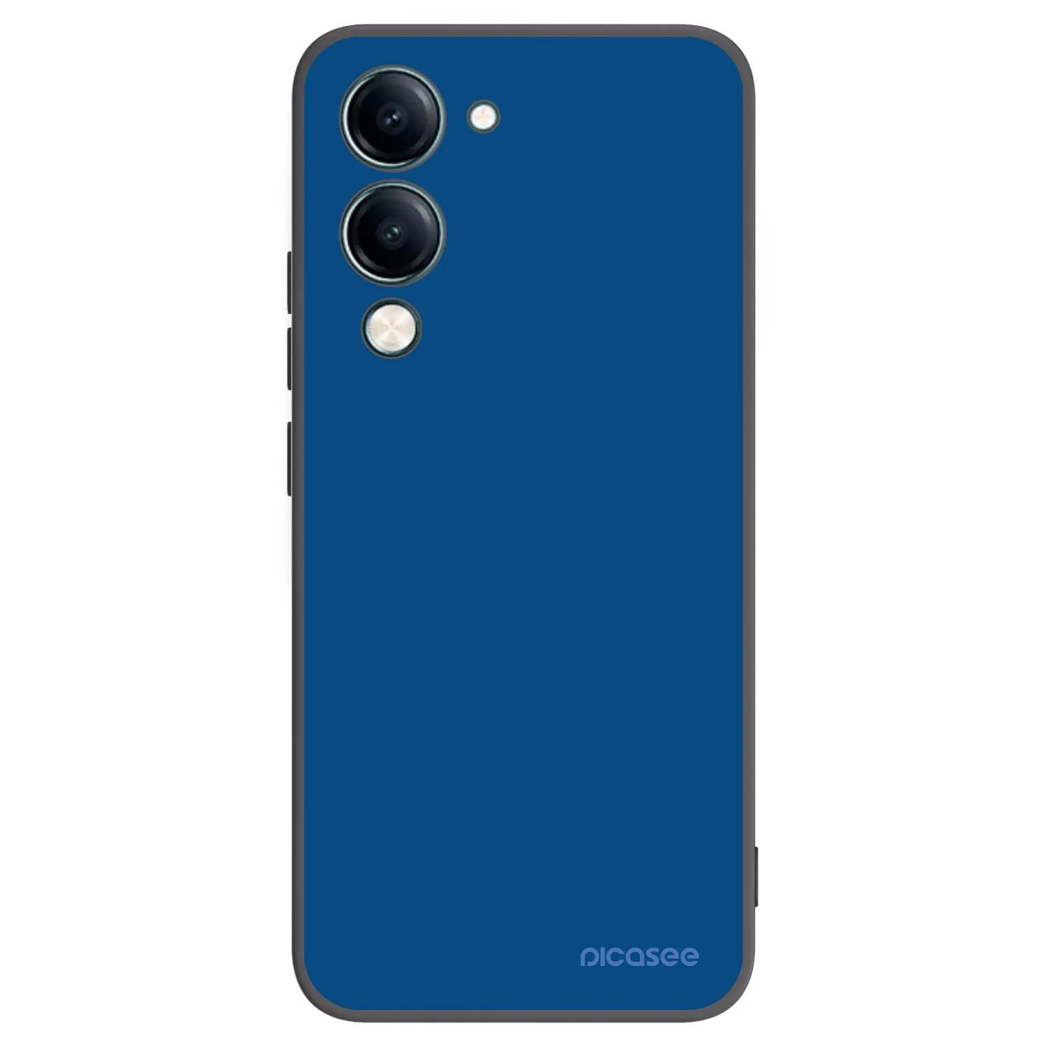 Picasee fekete szilikon tok az alábbi mobiltelefonokra Vivo Y29s 5G - Navy Blue