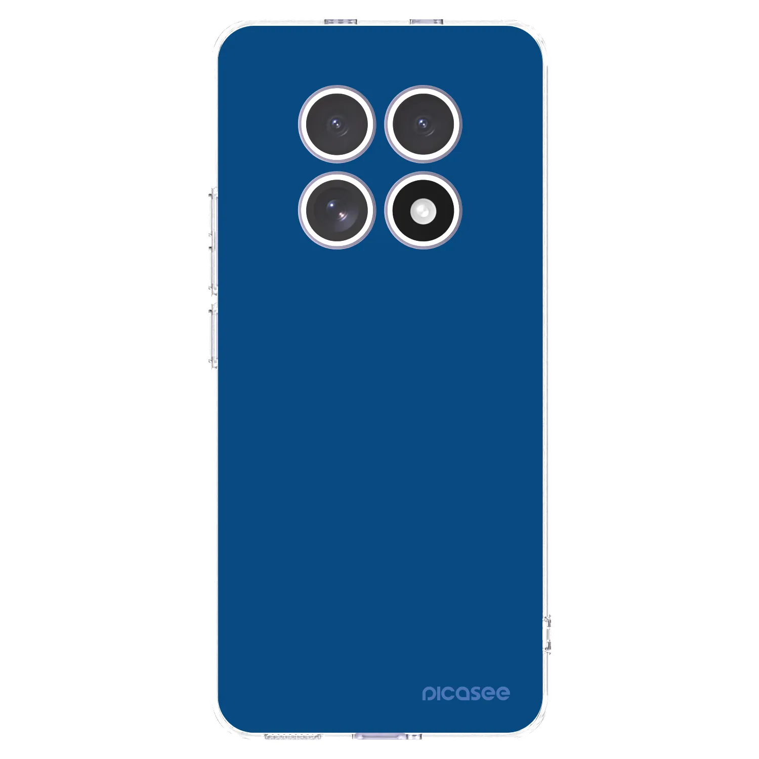 Picasee átlátszó szilikon tok az alábbi mobiltelefonokra Xiaomi Redmi Note 15 - Navy Blue