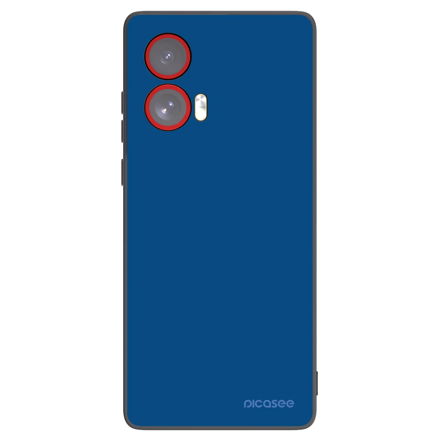 Picasee fekete szilikon tok az alábbi mobiltelefonokra Motorola Edge 50 Fusion - Navy Blue