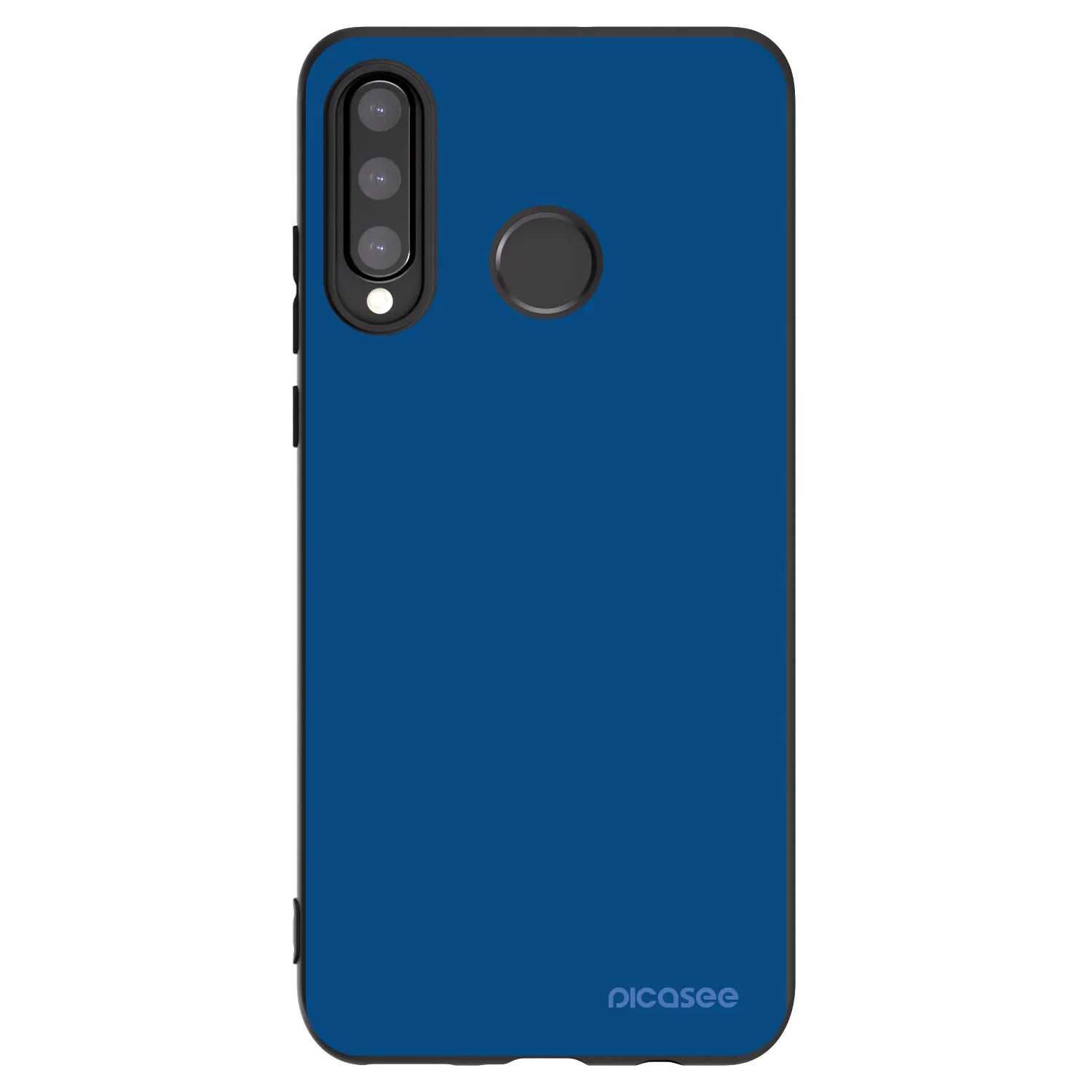 Picasee fekete szilikon tok az alábbi mobiltelefonokra Huawei P30 Lite - Navy Blue