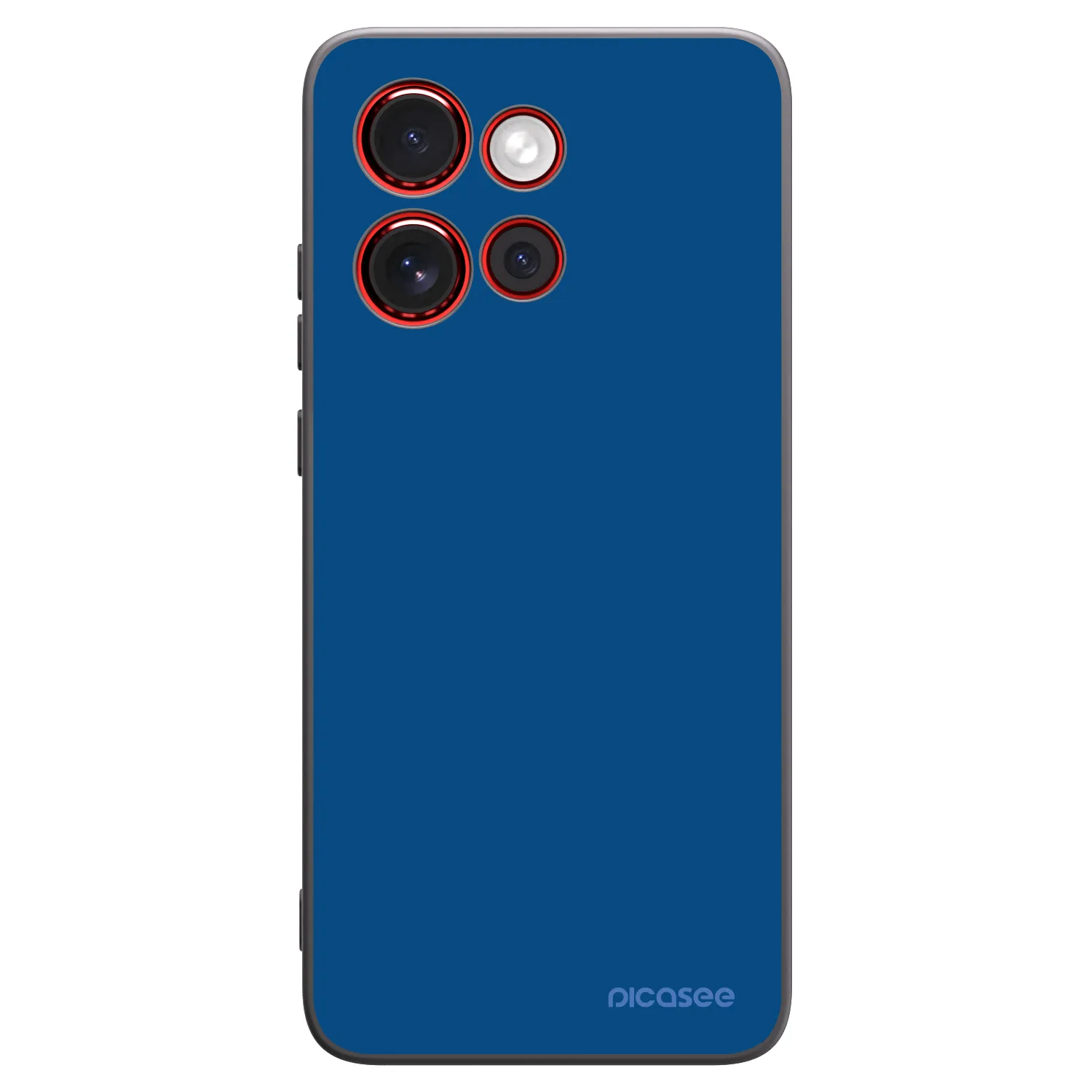 Picasee fekete szilikon tok az alábbi mobiltelefonokra Motorola Edge 60 Neo 5G - Navy Blue