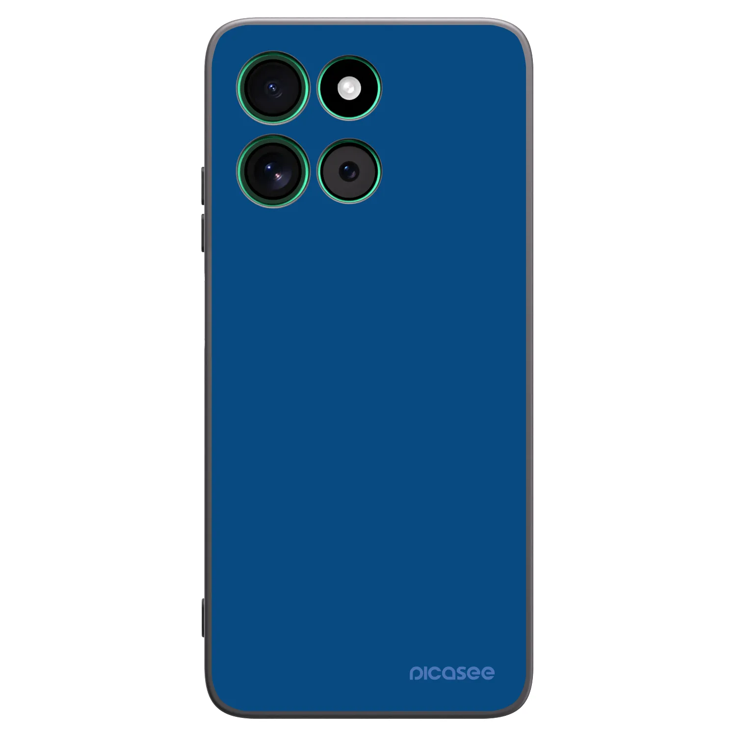Picasee fekete szilikon tok az alábbi mobiltelefonokra Motorola Moto G57 Power - Navy Blue