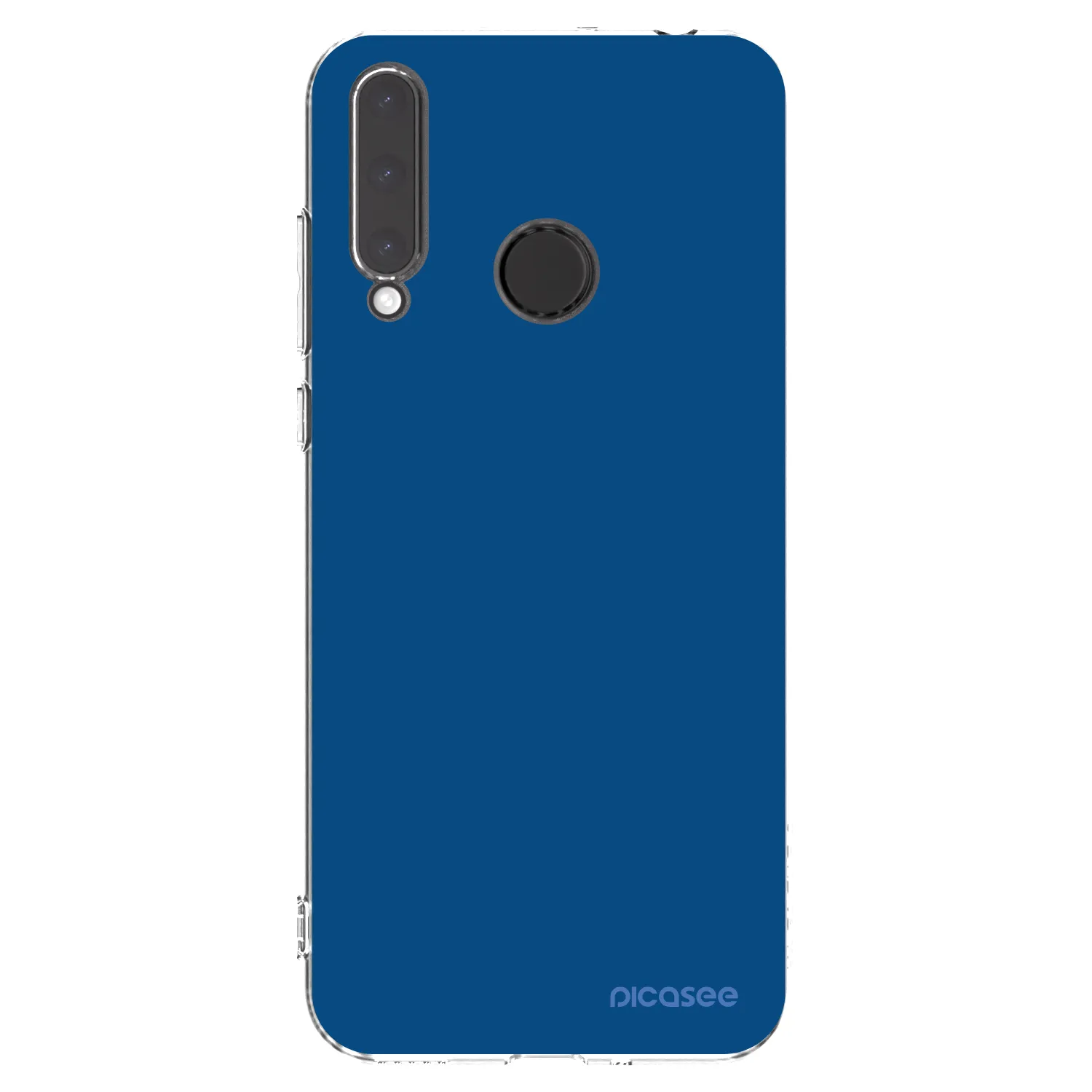Picasee átlátszó szilikon tok az alábbi mobiltelefonokra Honor 20 Lite - Navy Blue