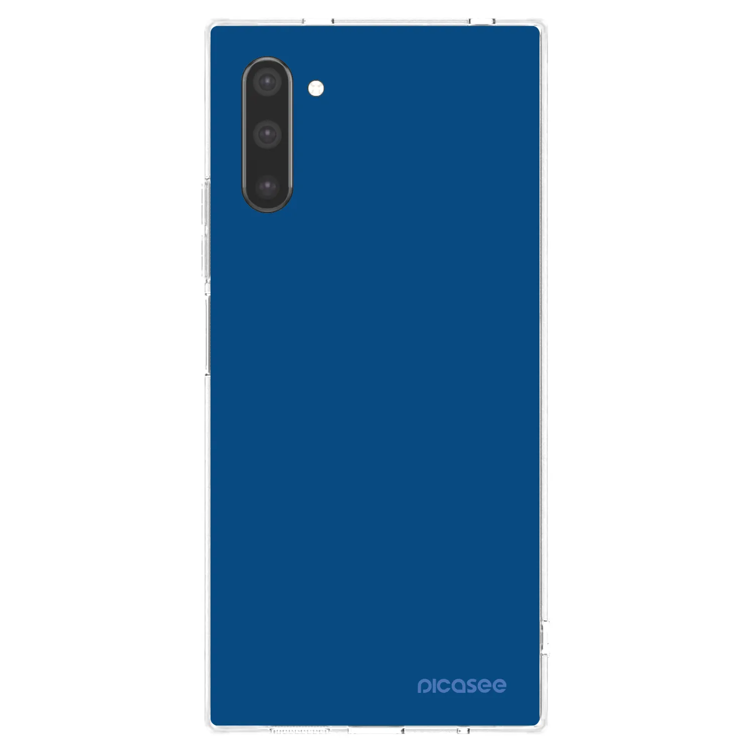 Picasee átlátszó szilikon tok az alábbi mobiltelefonokra Samsung Galaxy Note 10 N970F - Navy Blue