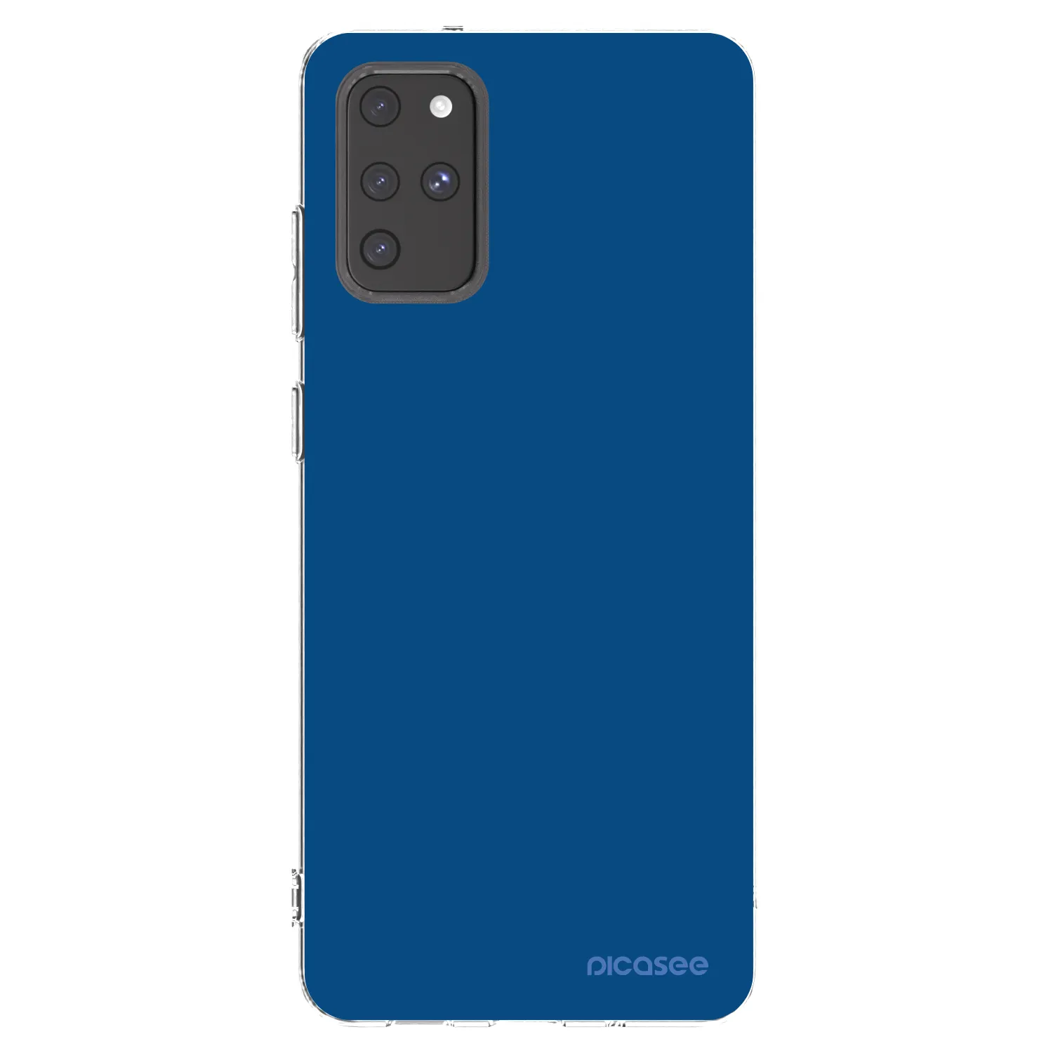 Picasee átlátszó szilikon tok az alábbi mobiltelefonokra Samsung Galaxy S20+ G985F - Navy Blue