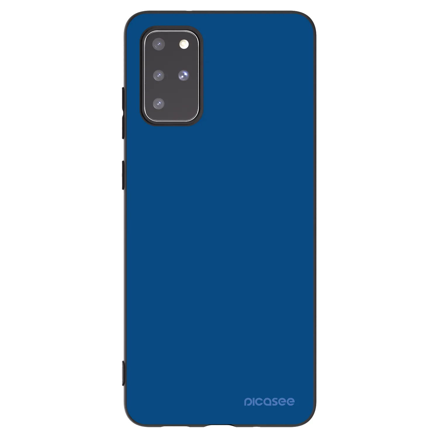 Picasee fekete szilikon tok az alábbi mobiltelefonokra Samsung Galaxy S20+ G985F - Navy Blue