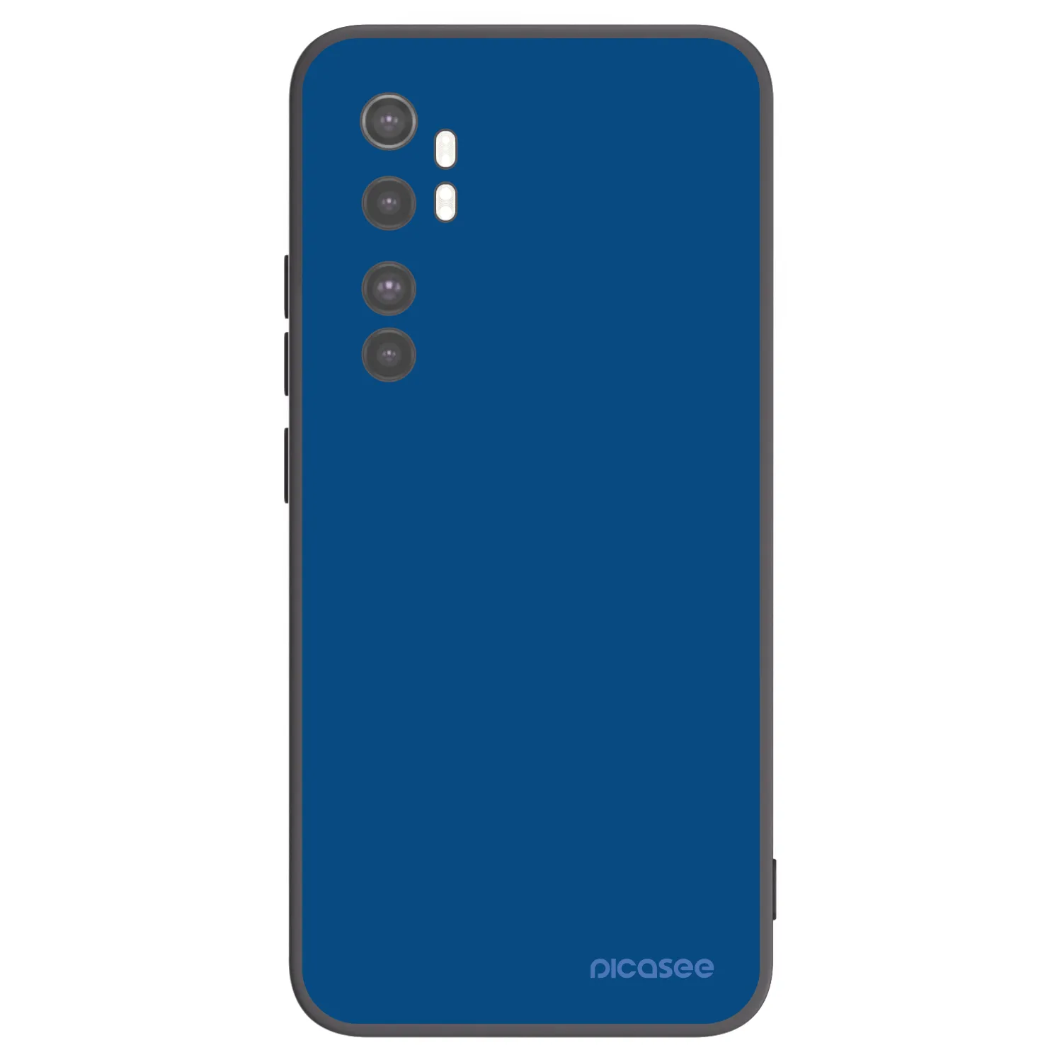 Picasee fekete szilikon tok az alábbi mobiltelefonokra Xiaomi Mi Note 10 Lite - Navy Blue
