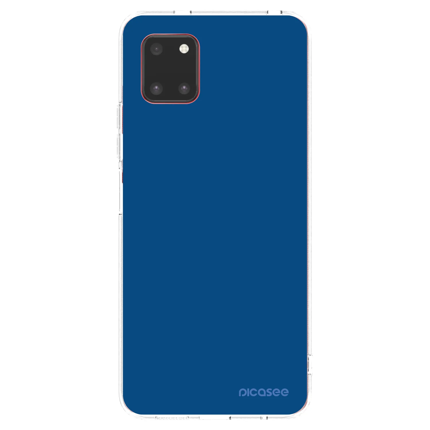Picasee átlátszó szilikon tok az alábbi mobiltelefonokra Samsung Galaxy Note 10 Lite N770F - Navy Blue