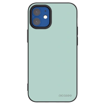 Picasee fekete szilikon tok az alábbi mobiltelefonokra Apple iPhone 12 mini - Pastel Charm