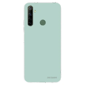 Picasee átlátszó szilikon tok az alábbi mobiltelefonokra Realme 6i - Pastel Charm