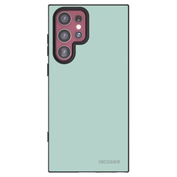 Picasee fekete szilikon tok az alábbi mobiltelefonokra Samsung Galaxy S22 Ultra 5G - Pastel Charm