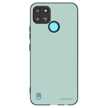 Picasee fekete szilikon tok az alábbi mobiltelefonokra Realme C21Y - Pastel Charm