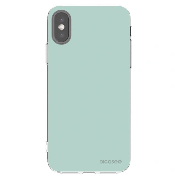 Picasee átlátszó szilikon tok az alábbi mobiltelefonokra Apple iPhone X/XS - Pastel Charm