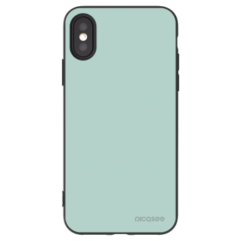 Picasee fekete szilikon tok az alábbi mobiltelefonokra Apple iPhone X/XS - Pastel Charm