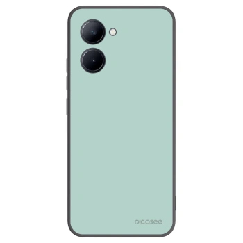 Picasee fekete szilikon tok az alábbi mobiltelefonokra Realme C33 (2023) - Pastel Charm
