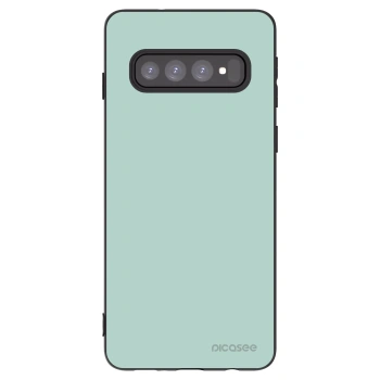 Picasee fekete szilikon tok az alábbi mobiltelefonokra Samsung Galaxy S10 G973 - Pastel Charm