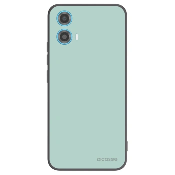 Picasee fekete szilikon tok az alábbi mobiltelefonokra Motorola Moto G34 5G - Pastel Charm