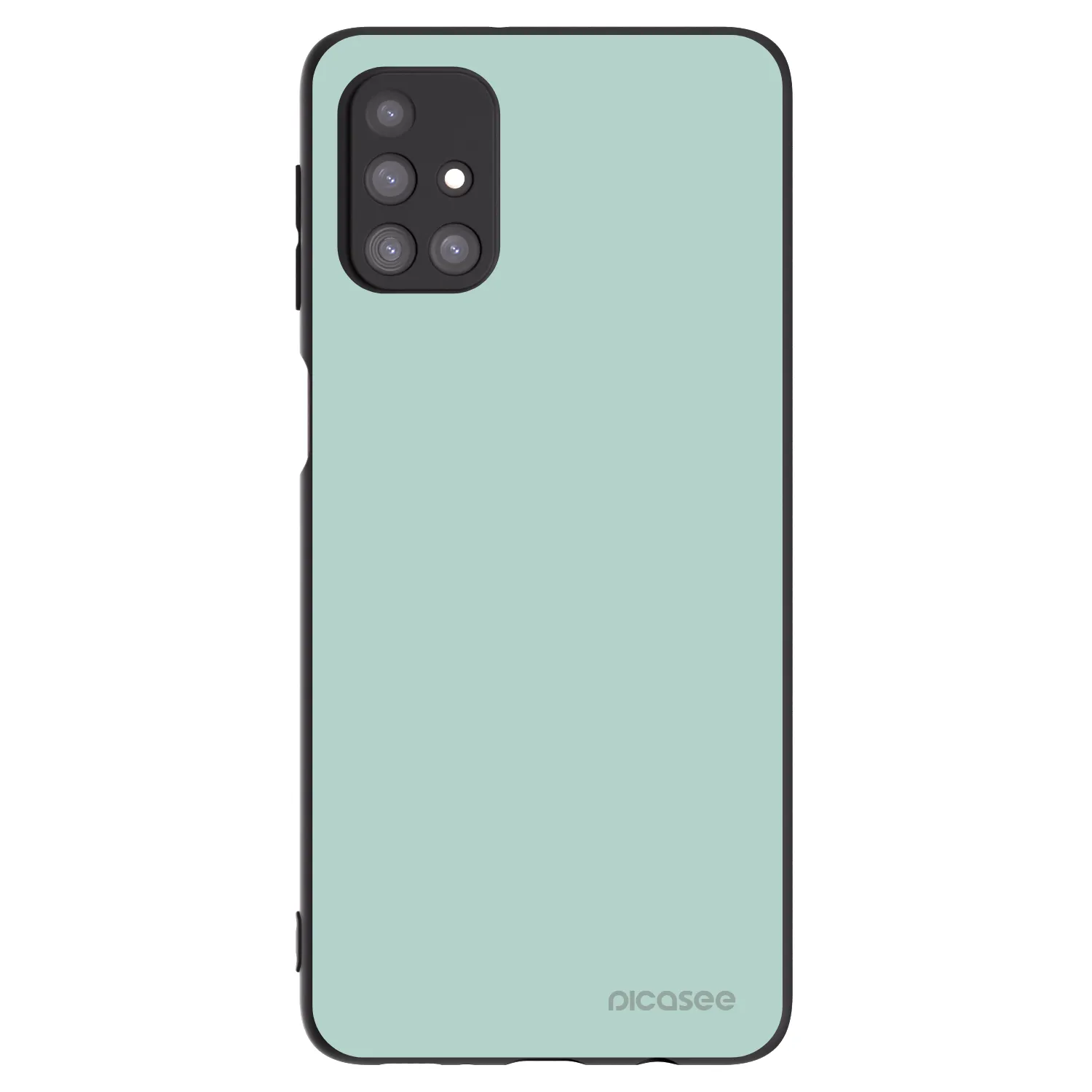 Picasee fekete szilikon tok az alábbi mobiltelefonokra Samsung Galaxy M31s - Pastel Charm