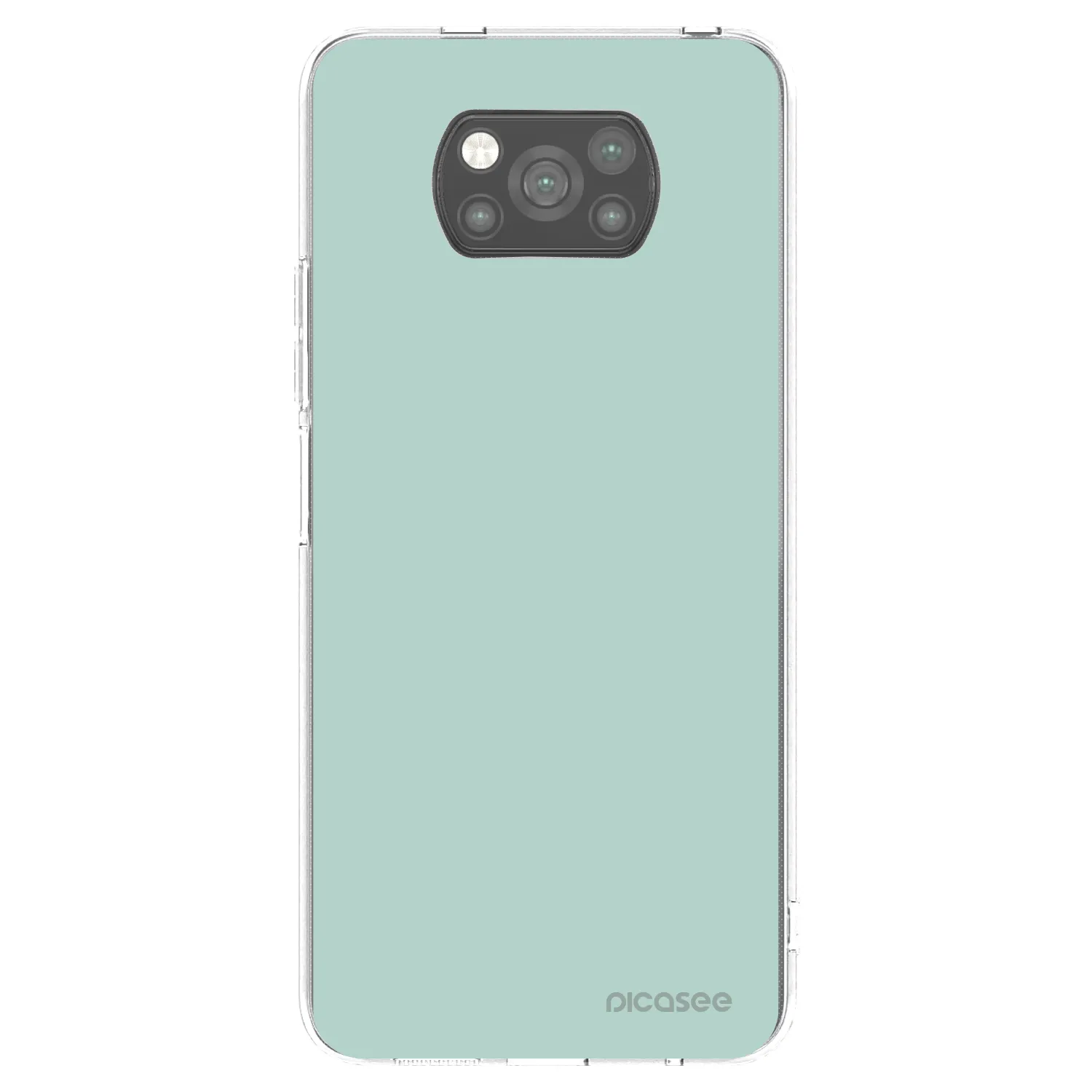 Picasee fekete szilikon tok az alábbi mobiltelefonokra Xiaomi Poco X3 - Pastel Charm