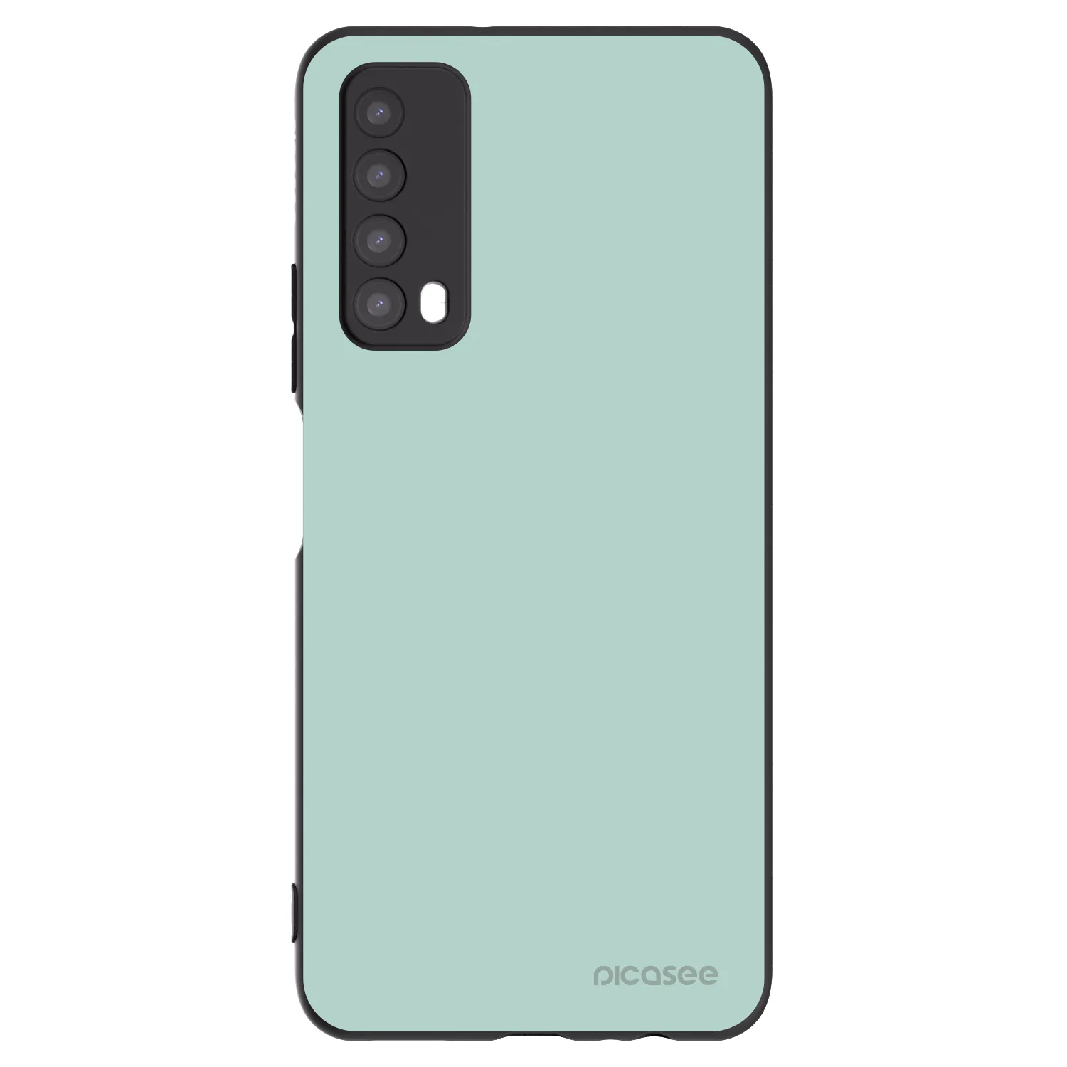 Picasee fekete szilikon tok az alábbi mobiltelefonokra Huawei P Smart 2021 - Pastel Charm