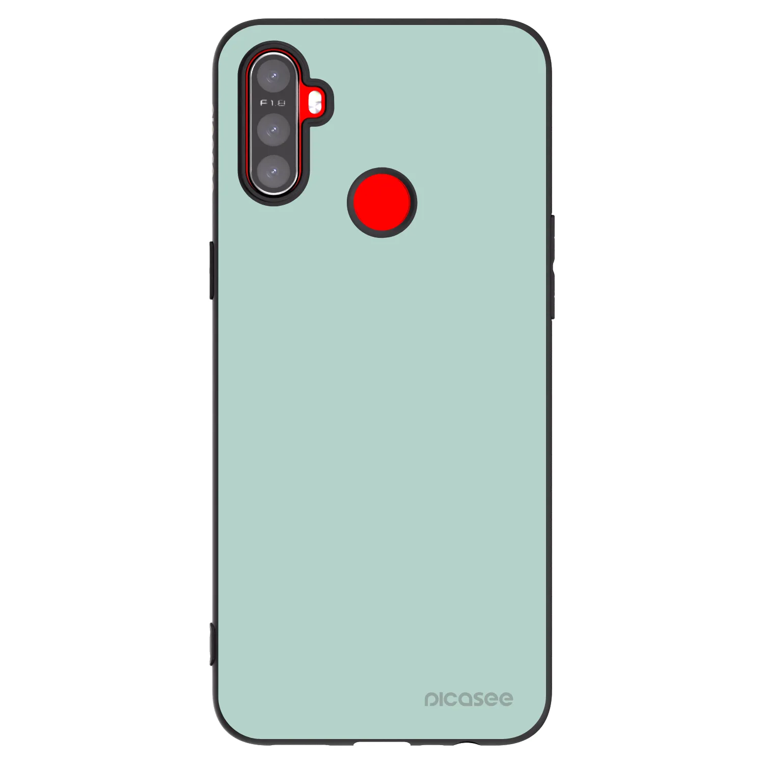 Picasee fekete szilikon tok az alábbi mobiltelefonokra Realme C3 - Pastel Charm