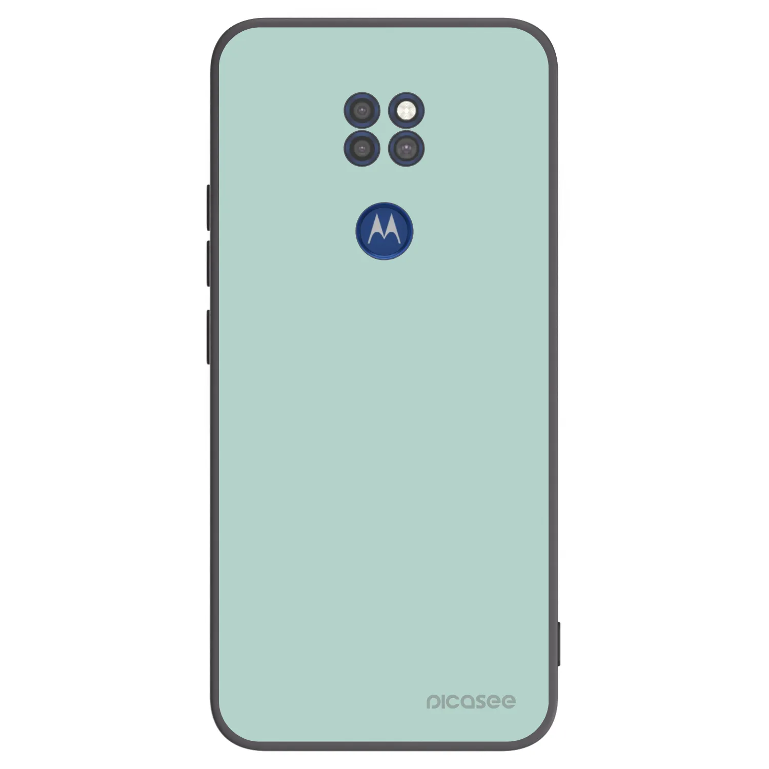Picasee fekete szilikon tok az alábbi mobiltelefonokra Motorola Moto G9 Play - Pastel Charm
