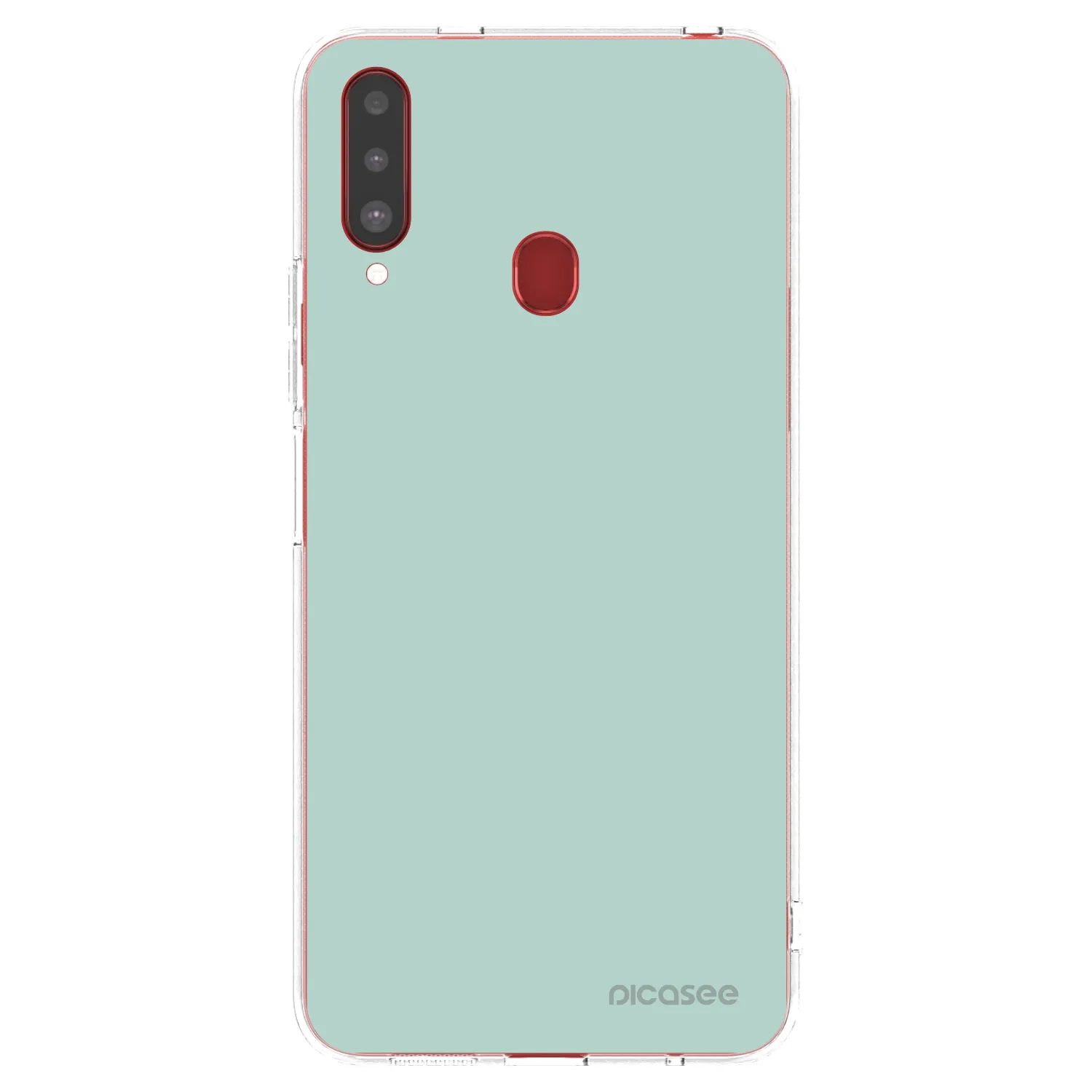 Picasee átlátszó szilikon tok az alábbi mobiltelefonokra Samsung Galaxy A20s - Pastel Charm