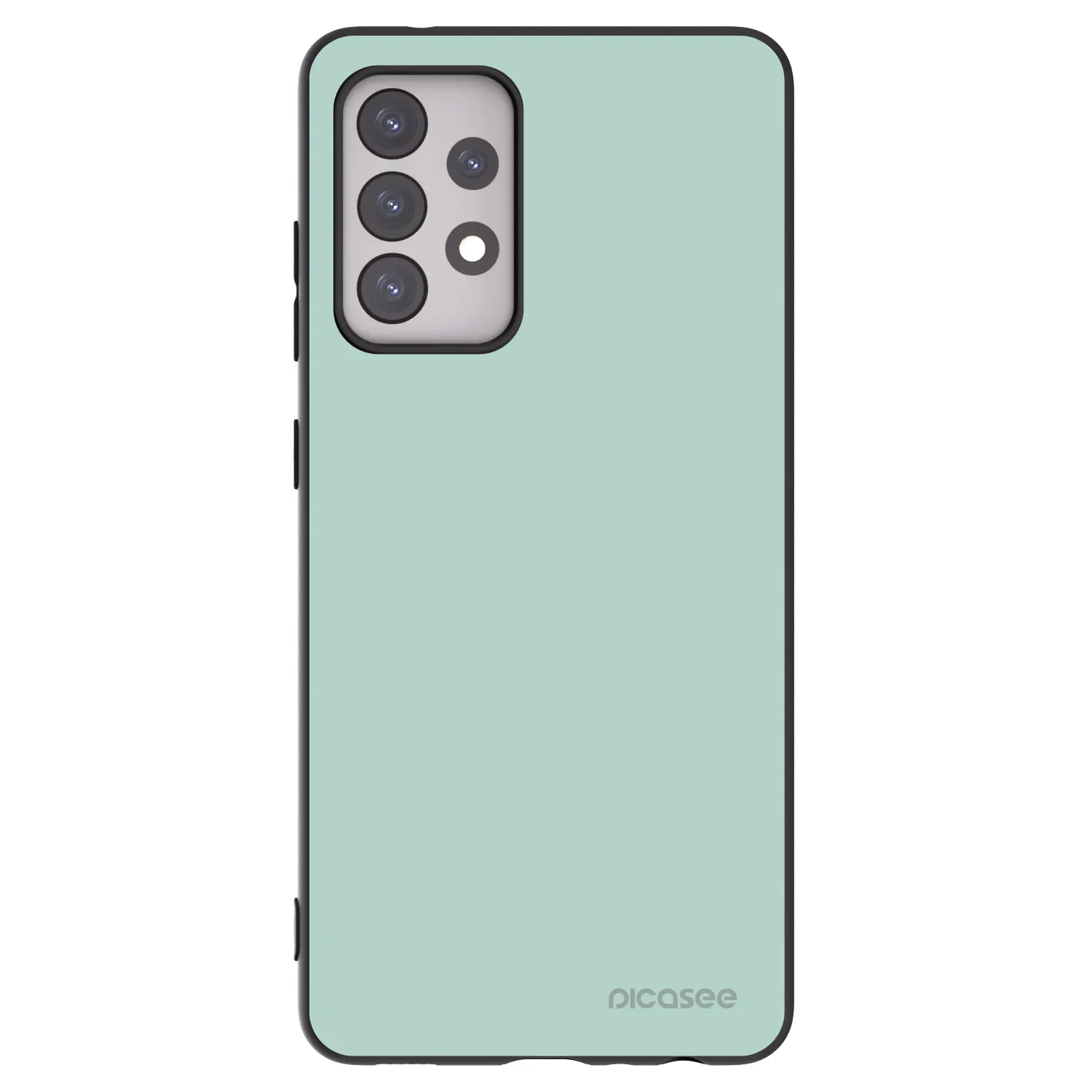 Picasee fekete szilikon tok az alábbi mobiltelefonokra Samsung Galaxy A52 5G A525F - Pastel Charm