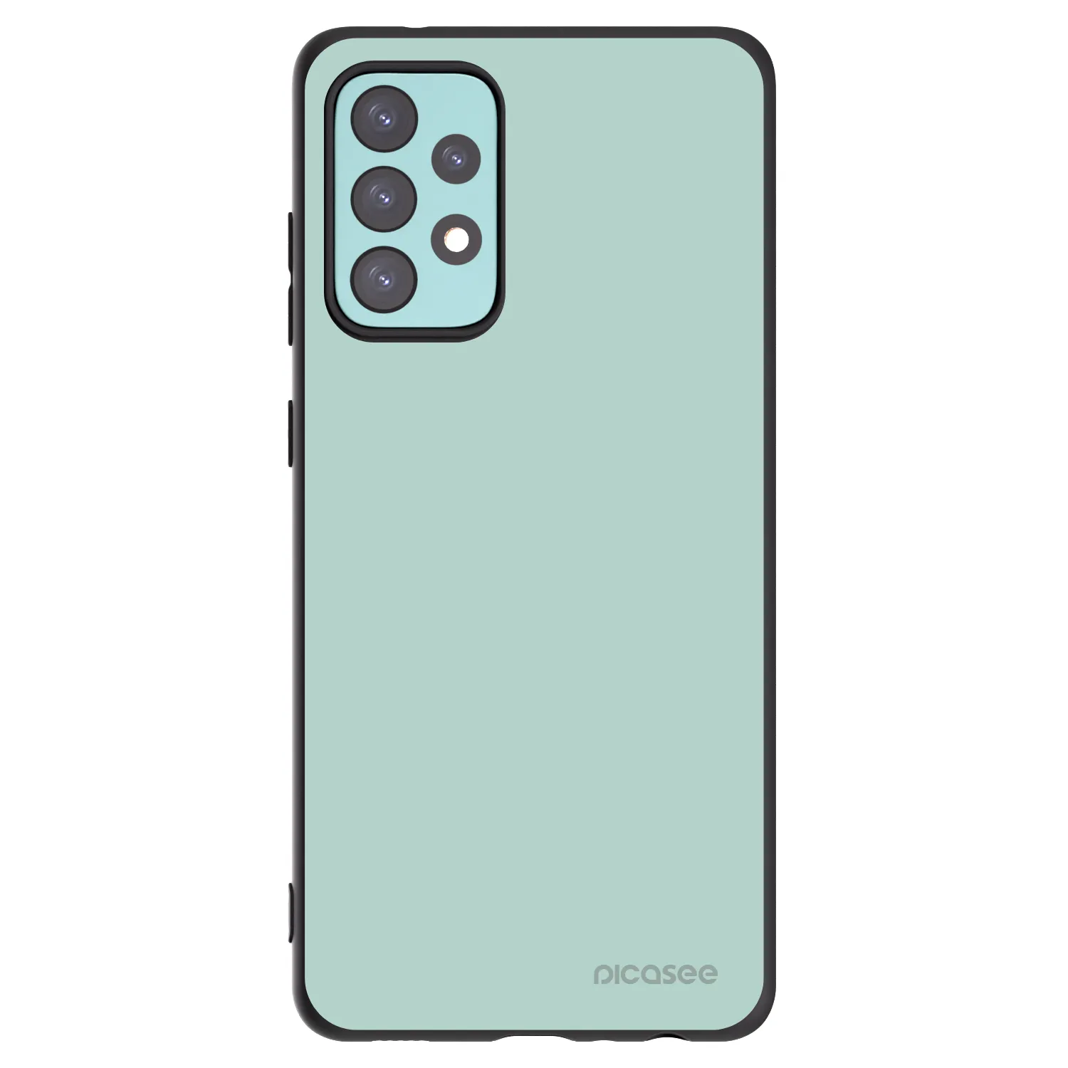 Picasee fekete szilikon tok az alábbi mobiltelefonokra Samsung Galaxy A72 A725F - Pastel Charm
