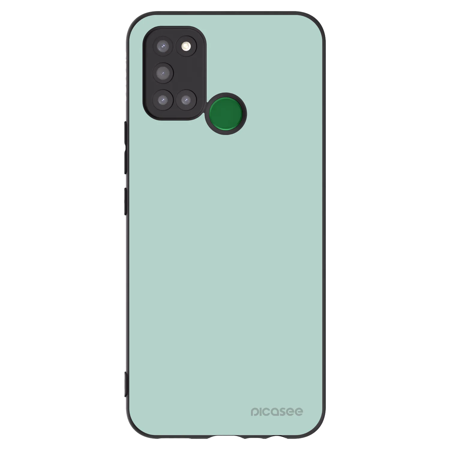 Picasee fekete szilikon tok az alábbi mobiltelefonokra Realme 7i - Pastel Charm