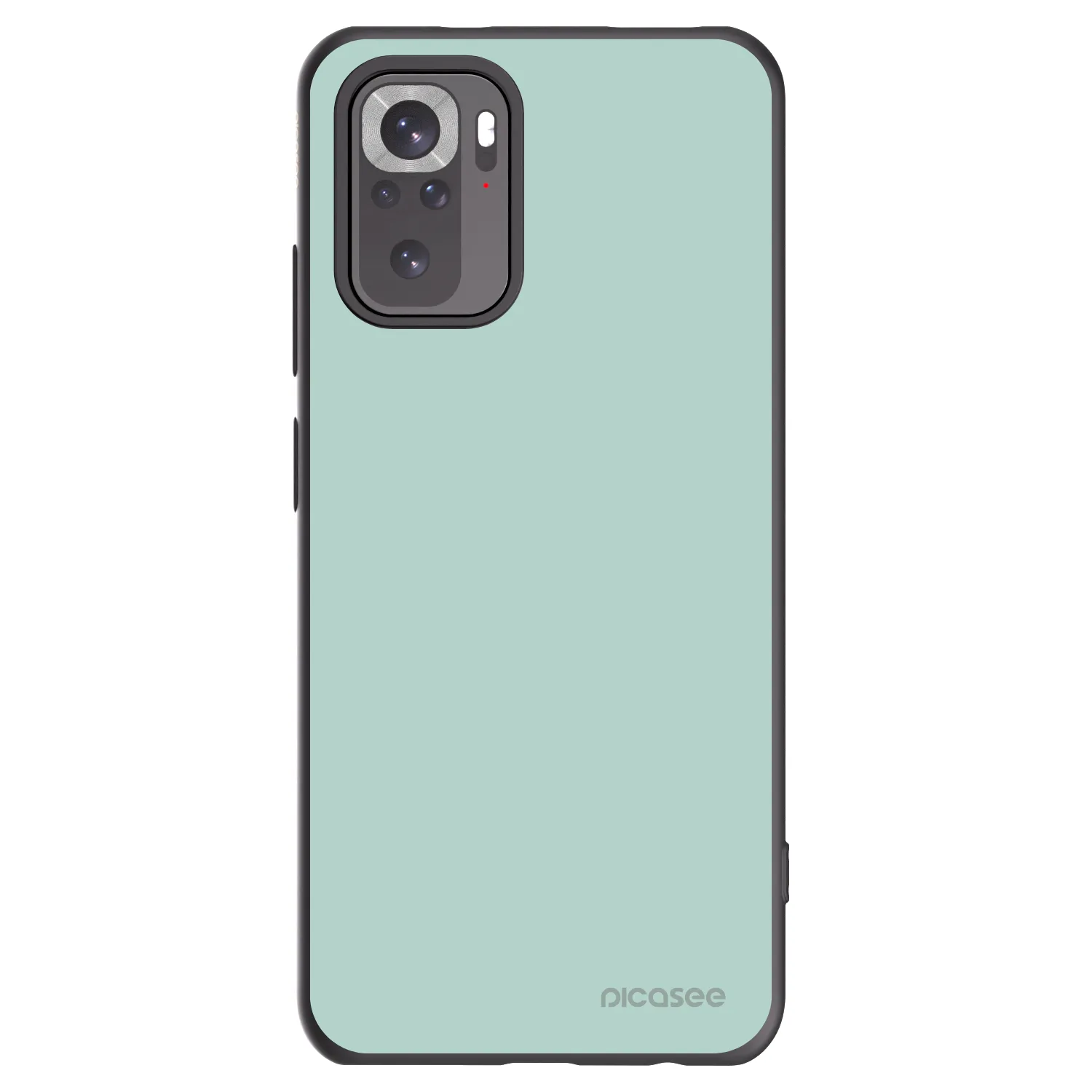 Picasee fekete szilikon tok az alábbi mobiltelefonokra Xiaomi Redmi Note 10S - Pastel Charm
